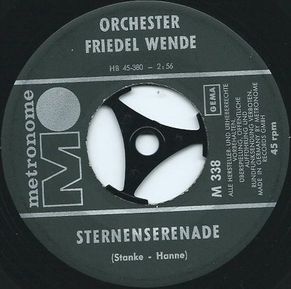 Orchester Friedel Wende* : Sternenserenade (7", Single)