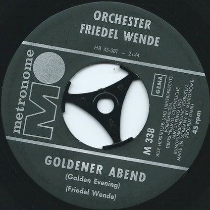 Orchester Friedel Wende* : Sternenserenade (7", Single)