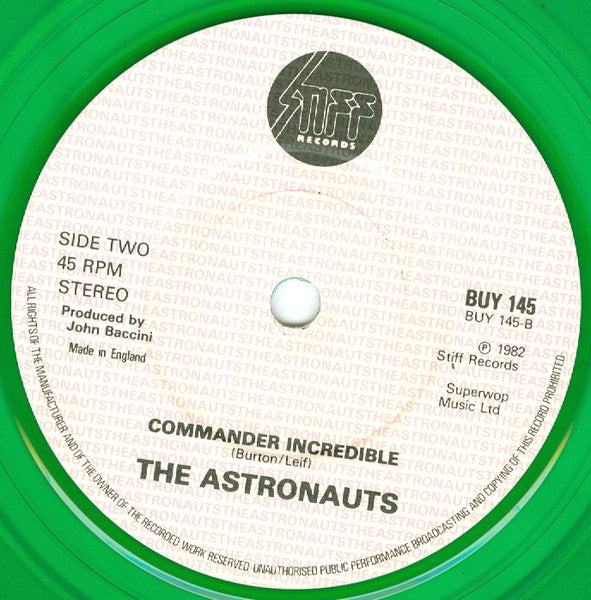 The Astronauts (2) : I'm Your Astronaut (7", Single, Gre)