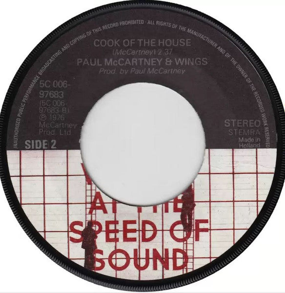 Paul McCartney & Wings* : Silly Love Songs (7", Single)