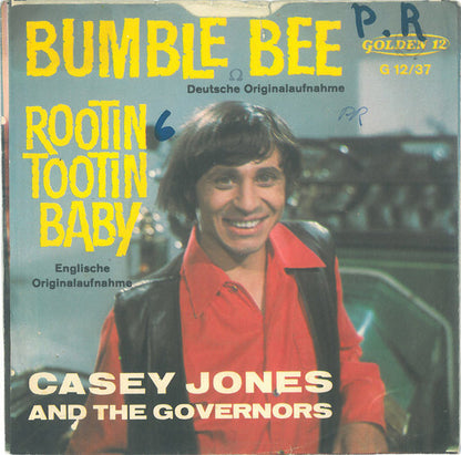 Casey Jones And The Governors* : Bumble Bee (7", Single, Mono)