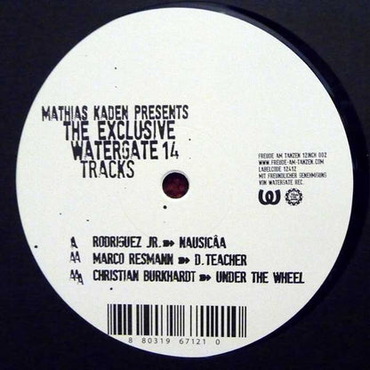 Mathias Kaden : The Exclusive Watergate 14 Tracks (12", Comp)