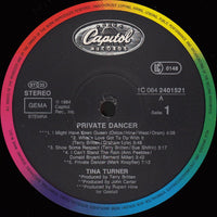 Tina Turner : Private Dancer (LP, Album)