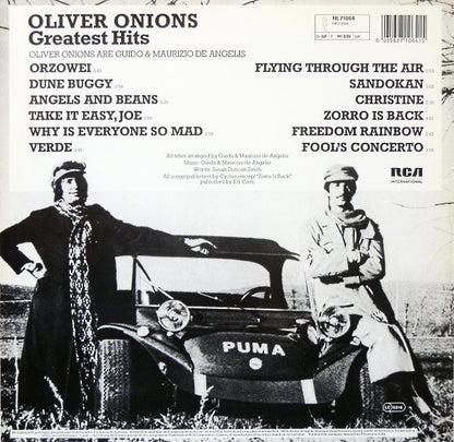 Oliver Onions : Greatest Hits (LP, Comp, RE)