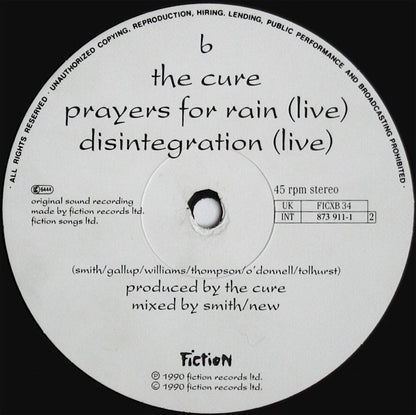 The Cure : Pictures Of You (12", Single)