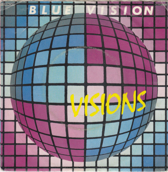 Blue Vision : Visions (7", Single)