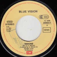 Blue Vision : Visions (7", Single)