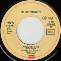 Blue Vision : Visions (7", Single)