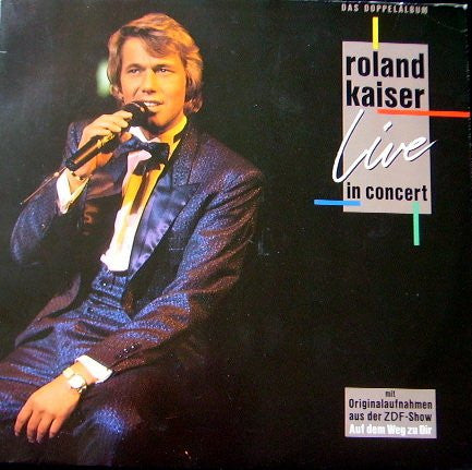 Roland Kaiser : Live In Concert (2xLP, Gat)