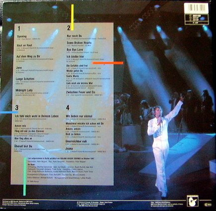 Roland Kaiser : Live In Concert (2xLP, Gat)