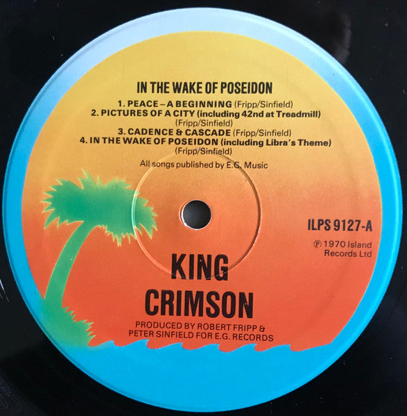 King Crimson : In The Wake Of Poseidon (LP, Album, RE, RP, Gat)