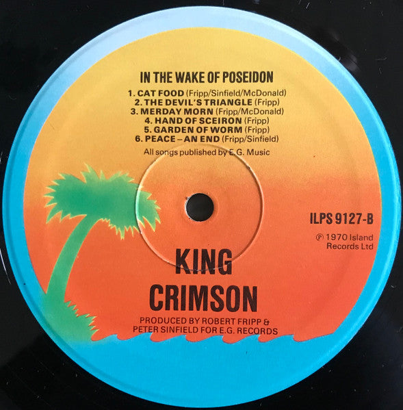 King Crimson : In The Wake Of Poseidon (LP, Album, RE, RP, Gat)