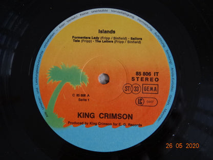 King Crimson : Islands (LP, Album, RE)