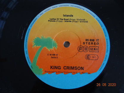 King Crimson : Islands (LP, Album, RE)