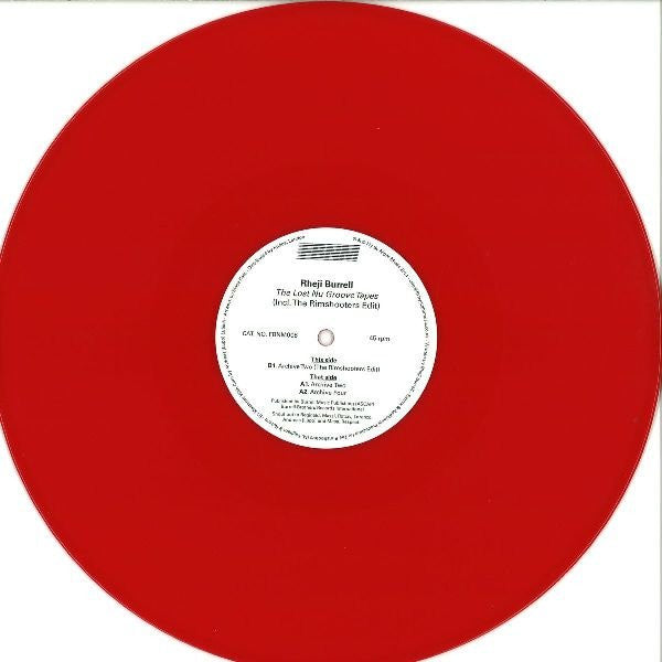 Rheji Burrell : The Lost Nu Groove Tapes (12", RSD, Red)