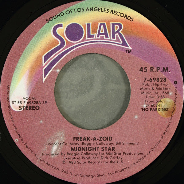 Midnight Star : Freak-A-Zoid (7", Single, SP )