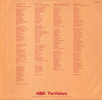 ABBA : The Visitors (LP, Album, Inj)