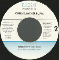 Obervellacher Buam : Du Wirst Mein Herzblatt Sein (7", Single)
