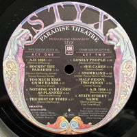 Styx : Paradise Theatre (LP, Album, Gat)