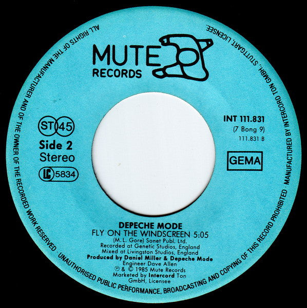 Depeche Mode : It's Called A Heart (7", Single)