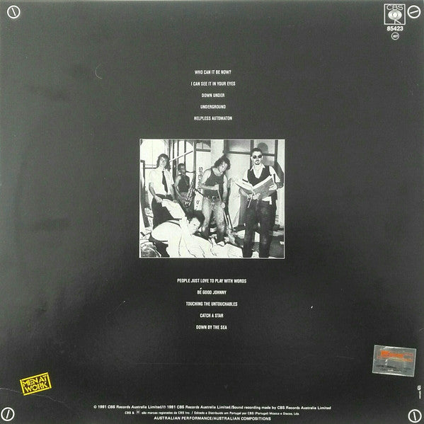 Men At Work : Business As Usual (LP, Album)