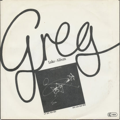 Greg Lake : It Hurts / Retribution Drive (7", Single)