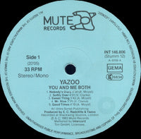 Yazoo : You And Me Both (LP, Album)
