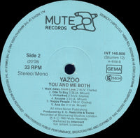 Yazoo : You And Me Both (LP, Album)