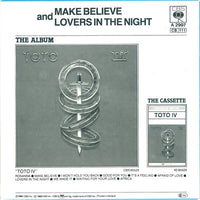 Toto : Make Believe (7", Single)