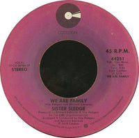 Sister Sledge : We Are Family (7", Single, SP )