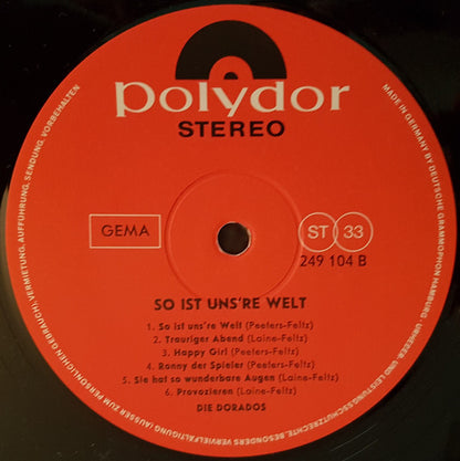 Die Dorados* : So Ist Uns're Welt (LP, Album)