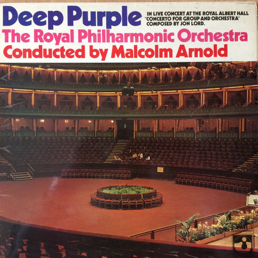 Deep Purple & Royal Philharmonic Orchestra Conducted By Malcolm Arnold : Concerto For Group And Orchestra (LP, Album, RP, Gat)