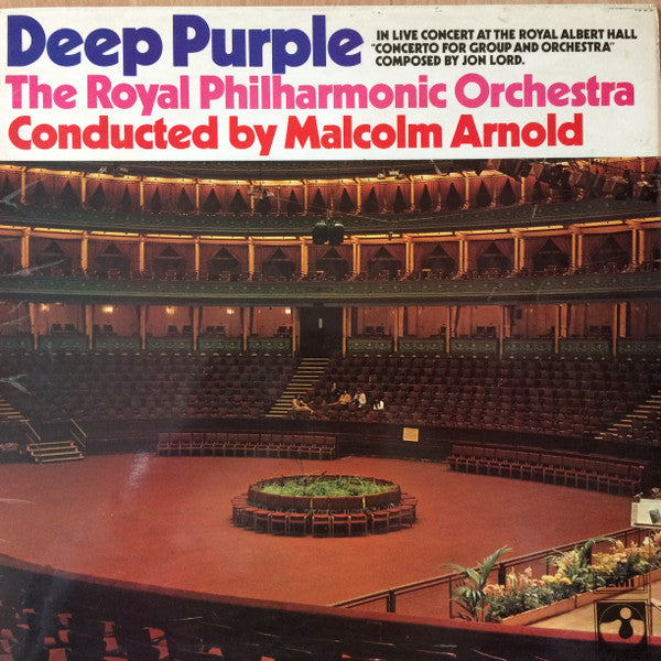 Deep Purple & Royal Philharmonic Orchestra Conducted By Malcolm Arnold : Concerto For Group And Orchestra (LP, Album, RP, Gat)