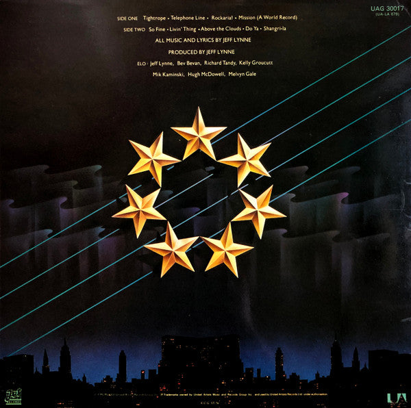 Electric Light Orchestra : A New World Record (LP, Album, Emb)