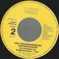 Original Bregenzerwälder Dorfmusikanten : Marie-Luise (7", Single)