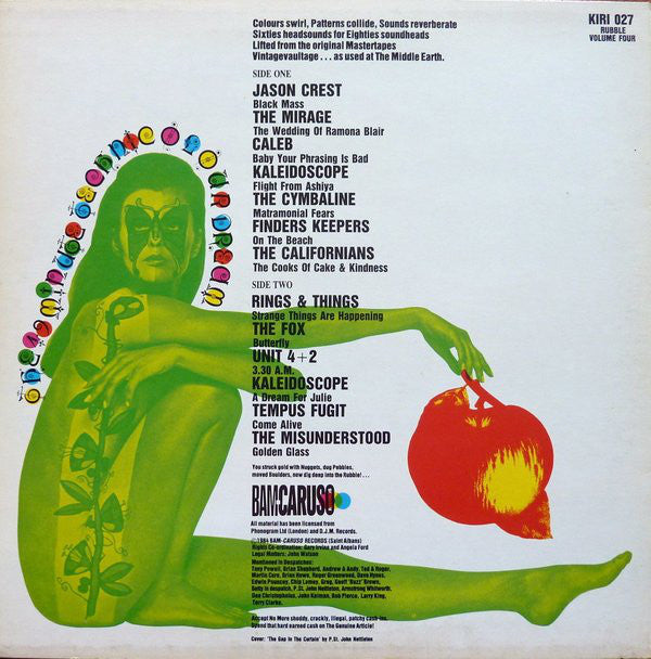Various : The 49 Minute Technicolour Dream (LP, Comp)