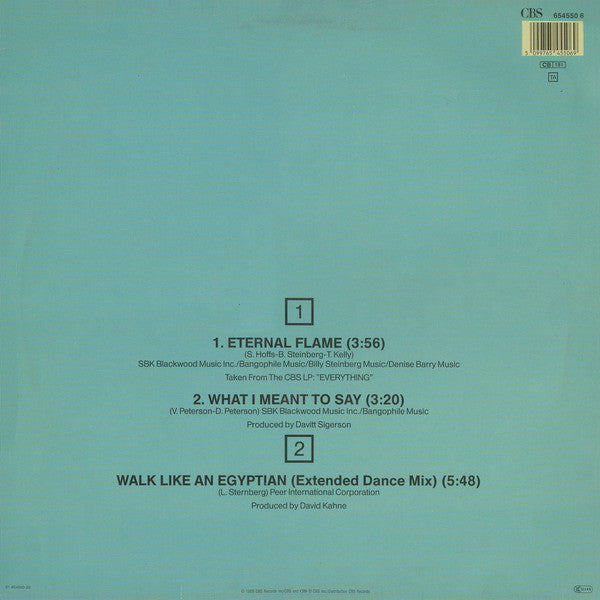 Bangles : Eternal Flame (12", Maxi)