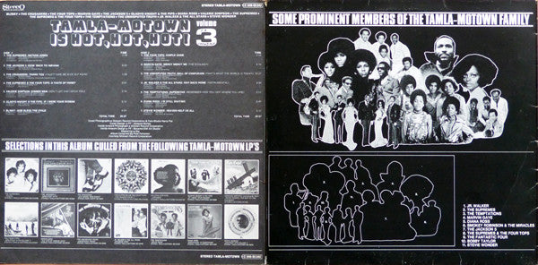 Various : Tamla-Motown Is Hot, Hot, Hot! Volume 3 (LP, Comp)