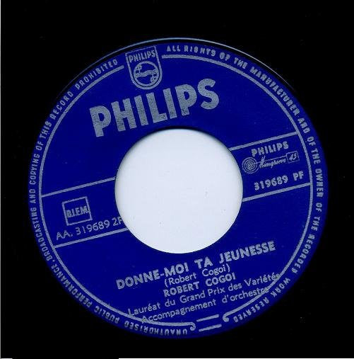Robert Cogoi : Pardonnez-Moi Seigneur  (7", Single)