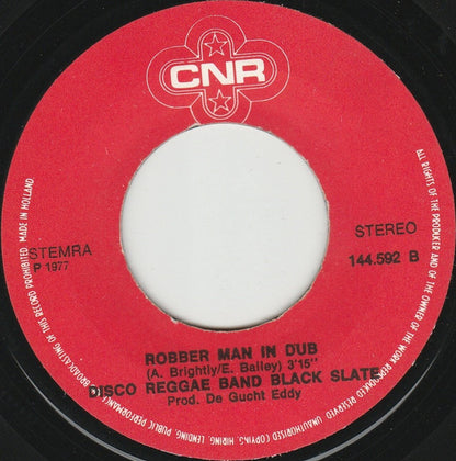Disco Reggae Band* & Black Slate : Sticks Man (7", Single)