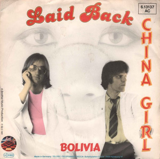Laid Back : China Girl (7", Single, Promo)