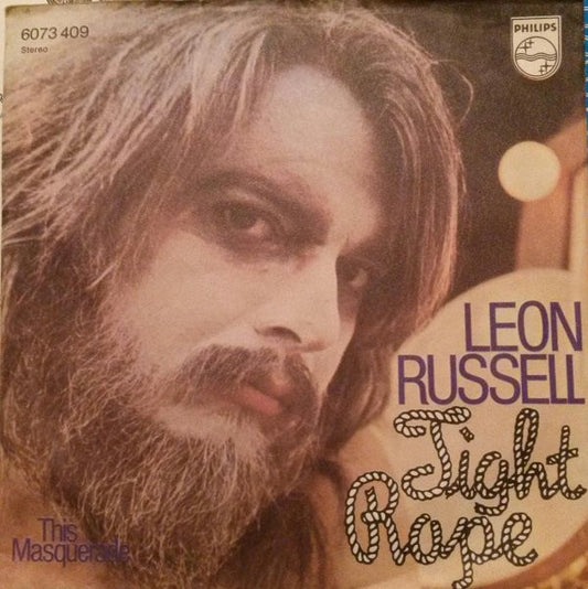 Leon Russell : Tight Rope  (7", Single)