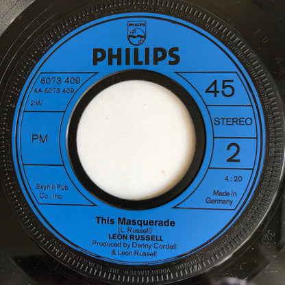 Leon Russell : Tight Rope  (7", Single)