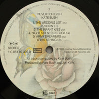 Kate Bush : Never For Ever (LP, Album, Gat)