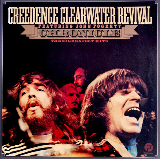 Creedence Clearwater Revival Featuring John Fogerty : Chronicle - The 20 Greatest Hits (2xLP, Comp)