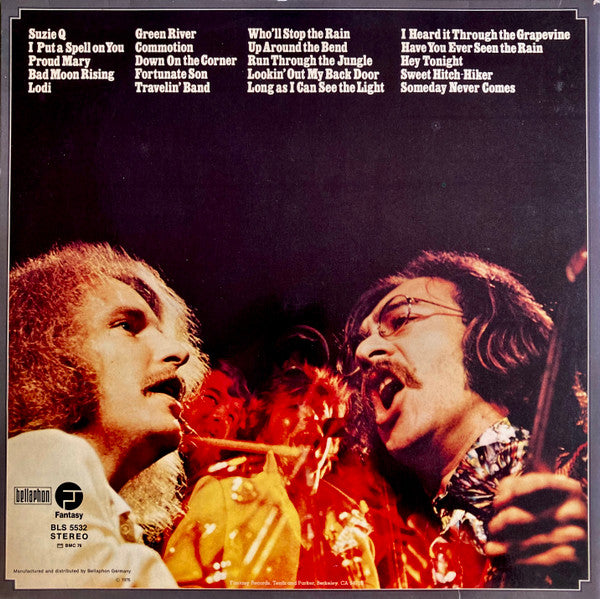 Creedence Clearwater Revival Featuring John Fogerty : Chronicle - The 20 Greatest Hits (2xLP, Comp)