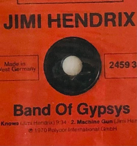 Hendrix* : Band Of Gypsys (LP, Album, RE)