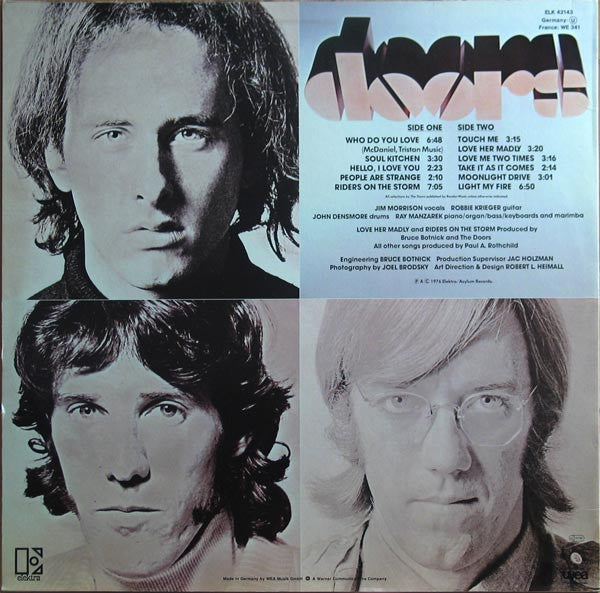 The Doors : The Best Of Doors (LP, Comp, RE)