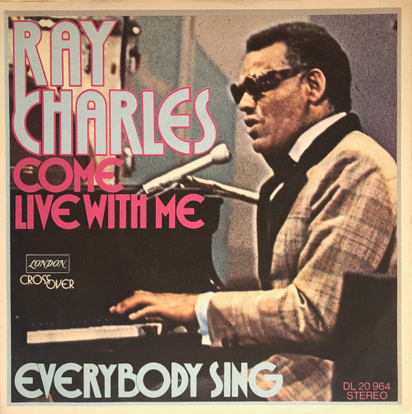 Ray Charles : Come Live With Me (7", Single)