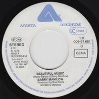 Barry Manilow : Tryin' To Get The Feeling Again (7", Single)